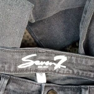 Seven7  Charcoal Jeans